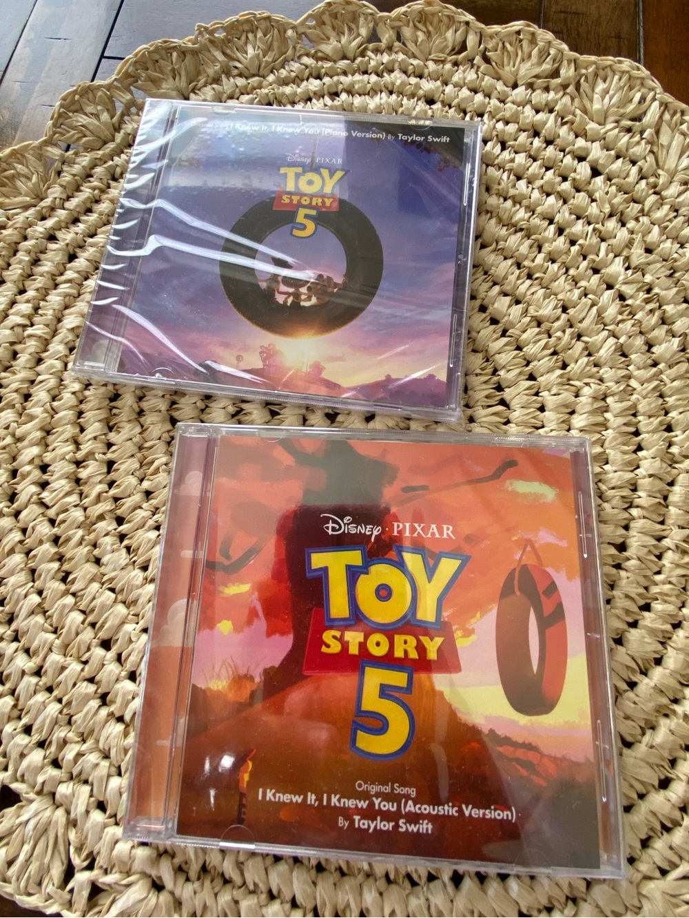 Taylor Swift Toy Story 5 CD Set - Orange and Purple CDs